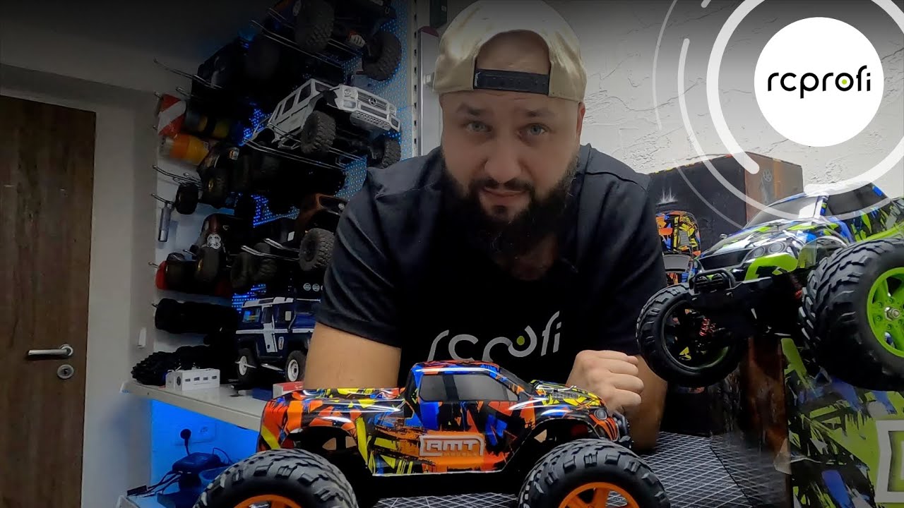 RC auto RMT Dominator Monster, oranžová