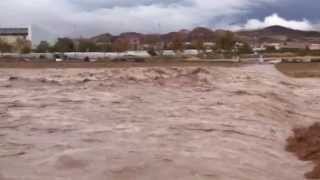 preview picture of video 'Inundación Lorca. Río guadalentin 28 de septiembre de 2012'