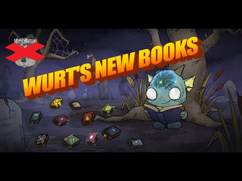 [DST] W̶i̶c̶k̶e̶r̶b̶o̶t̶t̶o̶m̶'̶s̶  Wurt's new books