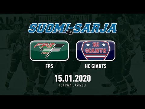 SUOMI-SARJA 2019-2020: 15.01.2020 FPS - HC Giants 4-5