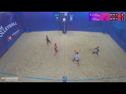 21:40 A. Bakotin / M. Sydorenko - I. Ivanov / O. Sharpatyi 30.06.2022 | Winners Beach Volleyball