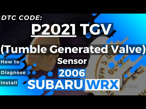 P2021 TGV (Tumble Generated Valve) Sensor