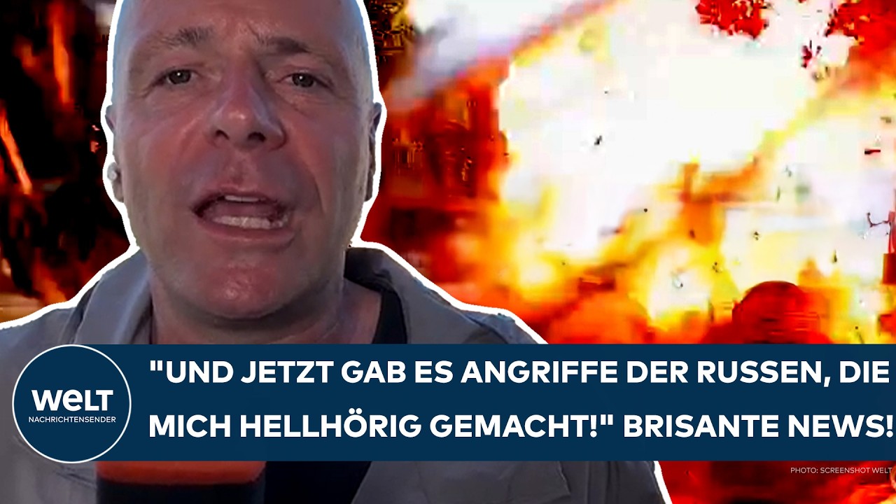 UKRAINE-KRIEG: "Und jetzt gab es Angriffe der Russen, die mich hellhörig gemacht!" Brisante News!