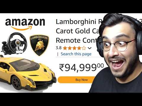 I BOUGHT EXPENSIVE KIDS TOYS FROM AMAZON