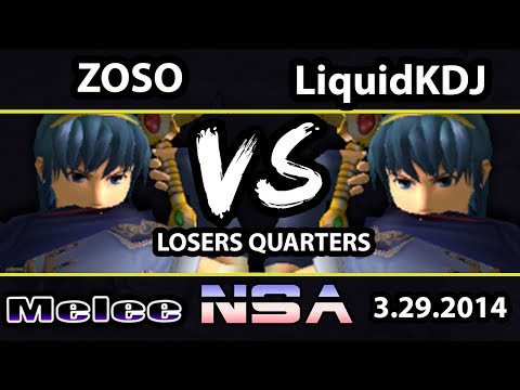 Northeastern Smash Attack 2 - KoreanDJ (Marth) Vs. ZoSo (Marth) - Losers Quarters