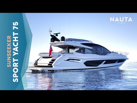 Sunseeker sport yacht 75 - POV boat tour esterni e cabine