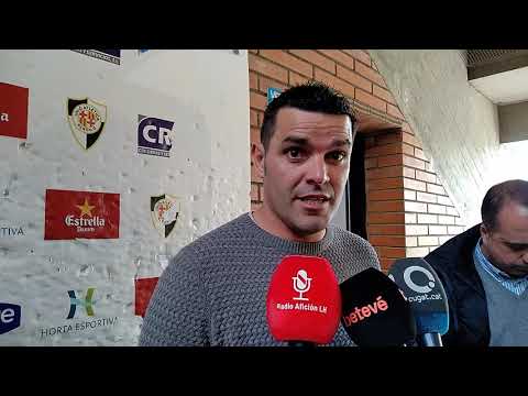 Rueda de prensa Xavi Molist U. A. Horta - C. E. L'Hospitalet