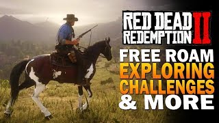 RDR2 Free Roam, Exploring, Challenges & More! Red Dead Redemption 2 Gameplay