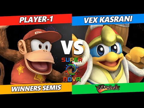 Supernova 2025 TOP 8 - Player-1 (Diddy Kong) Vs. Vex Kasrani (King Dedede) Smash Brawl