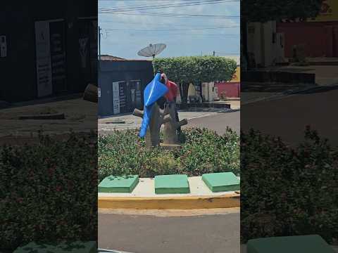 Itaúba no estado  do Mato Grosso a pernoite  foi  no posto  de gasolina Bota e ficamos encantado.