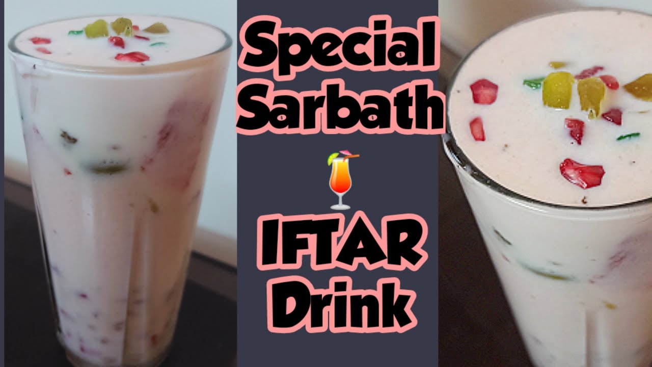 IFTAR Special Fruit paal Sarbath in Malayalam 🍹 Special Milk Sharbat🍹 Iftar  Drinks  EP:180