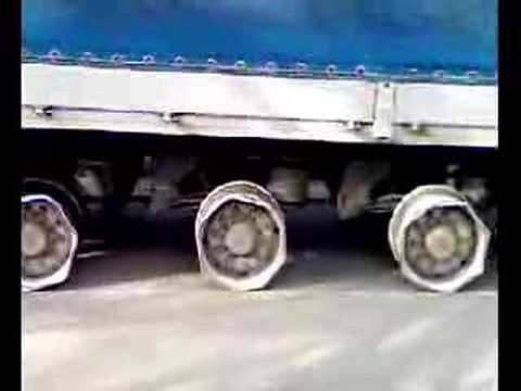 Insane truck driver