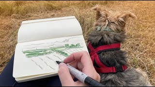 Testing Faber-Castell Pens: The Ultimate Sketchbook Challenge