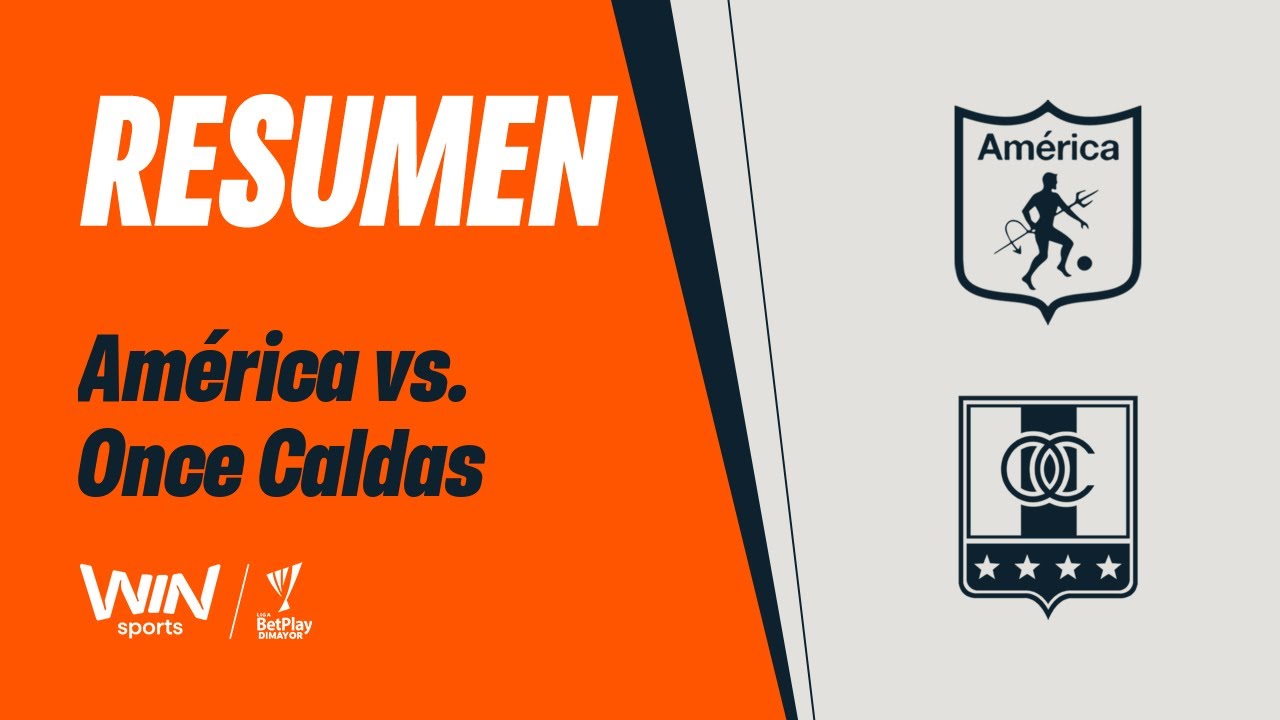 América de Cali vs Once Caldas Highlights