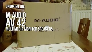 Video thumbnail for UNBOXING: M-AUDIO AV42 MULTIMEDIA MONITOR SPEAKERS by Analogika Production House