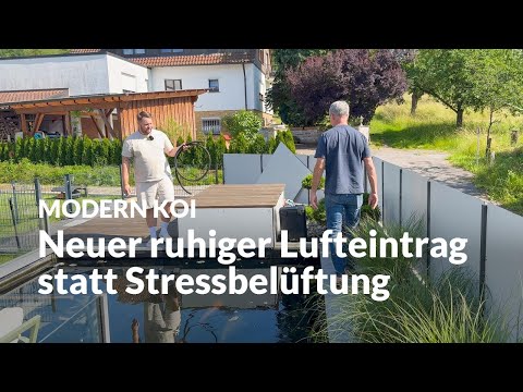 Rethinking air: How Benny brings his pond back into balance | Modern Koi Blog #7829