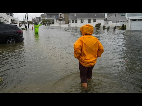 Millions brace for rare fall nor’easter along the East Coast