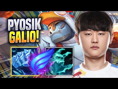 PYOSIK CRAZY NEW META GALIO JUNGLE! - TL Pyosik Plays Galio JUNGLE vs Sylas! | Preseason 2023
