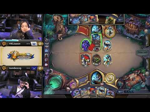 Hearthstone Global Finals - Match B - VKLiooon vs tom60229