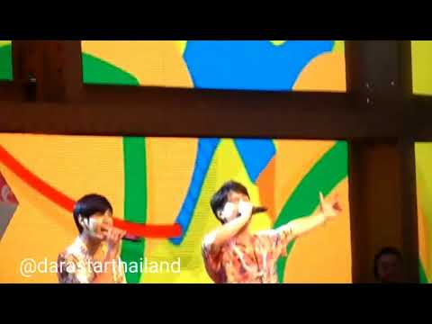 Singto Krist Singing at #songkranrangnamnakara2018 (my cut)