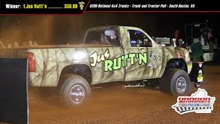 6200 National 4x4 Trucks Pulling at South Boston July 25 2015