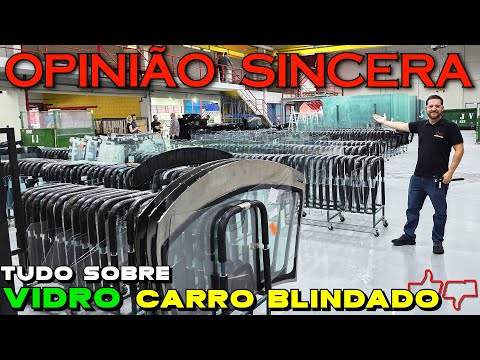 Vidro CARRO BLINDADO: como VOCÊ NUNCA VIU! Fabricação, cuidados, DELAMINAÇÃO, teste de RESISTÊNCIA