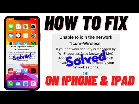 Unable To Join The Network Error On iPhone & iPad After New iOS Update ! Fix Unable To Connect wifi