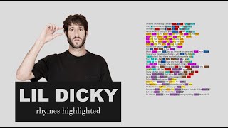 Lil Dicky on Bruh... - Lyrics, Rhymes Highlighted (131)