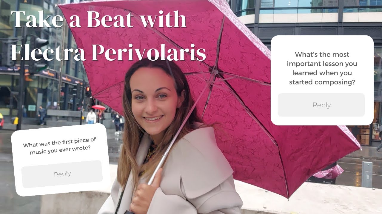 We went for coffee and a walk in the rain with composer Electra Perivolaris