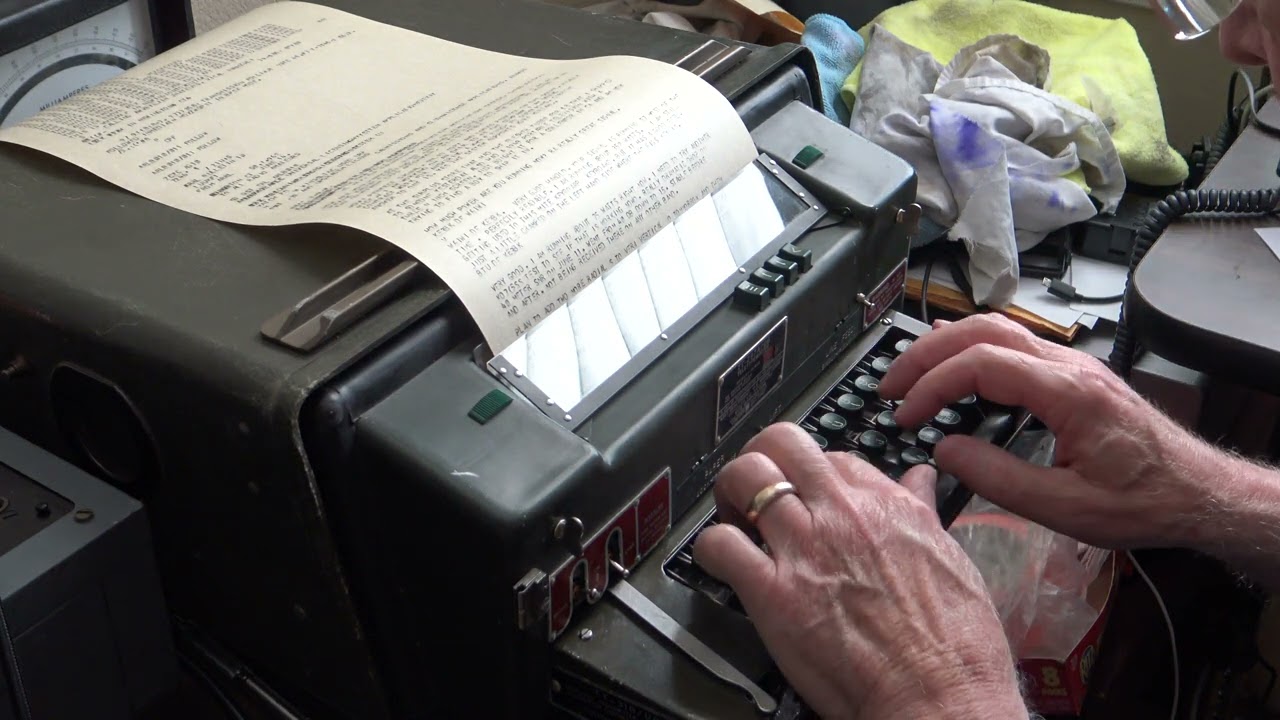 MITE to M15 Teletype QSO - 15 June, 2023