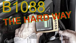 Reparación efectiva y code b1088 Chevrolet