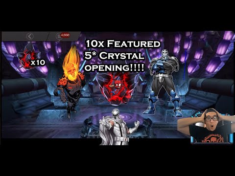 10x Featured 5 star Crystal Opening! God Tier or Duds!?!?