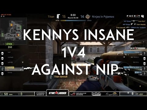 KennyS insane 1v4 against NiP
