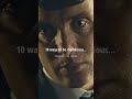How To Be Mysterious Like Thomas Shelby | Peaky Blinders #bbc#netflix
