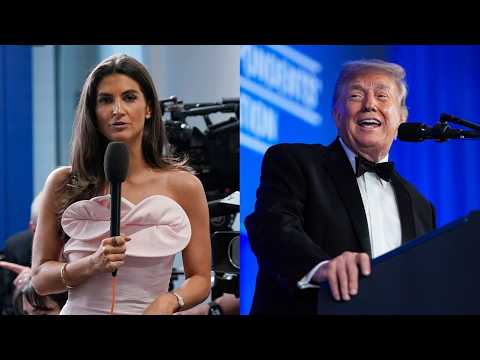 Donald Trump brutally humiliates CNN’s Kaitlan Collins during fiery address