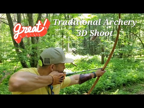 3D Trad Archery action on the second half of the Safari course.