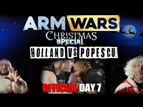 TOM HOLLAND Vs. ADRIAN POPESCU LEFT HAND - ARM WARS - THE 12 ROUNDS OF CHRISTMAS - DAY 7