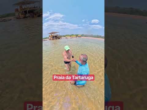 Praia da Tartaruga, rio Tocantins no município de Peixe-TO