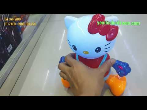 |152| Đồ chơi trẻ em - KITTY ĐÁNH TRỐNG NHẢY MÚA 696-23