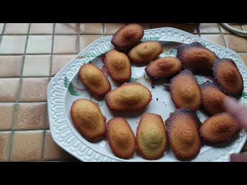 Madeleines à la fleur d'oranger