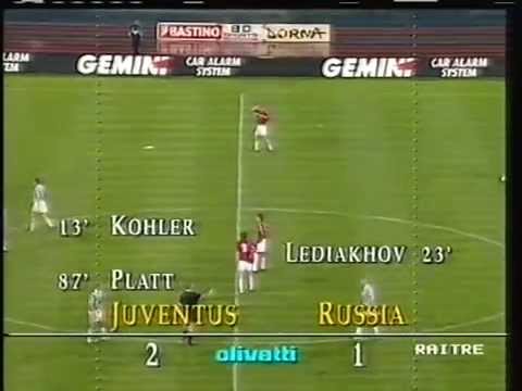 Juventus - Russia 2-1 (22.08.1992) Gara Amichevole (Memorial Pier Cesare Baretti).