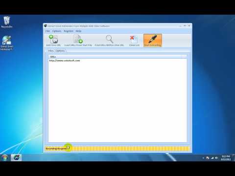 Extract Email Addresses From Multiple Web Sites Software