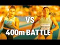 Sydney McLaughlin Levrone Battles Isabellah Whittaker USATF Championships Track And Field 2025