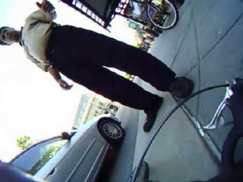 Crashed my bike into a car door