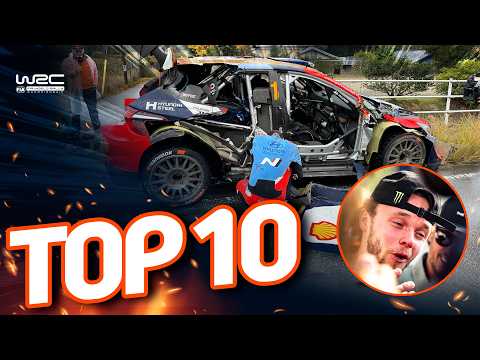 Craziest Moments From the 2025 WRC Season