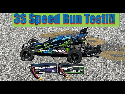 Ovonic and Tindling 5,200 mAh 3S Battery Test Speed Run Testing!