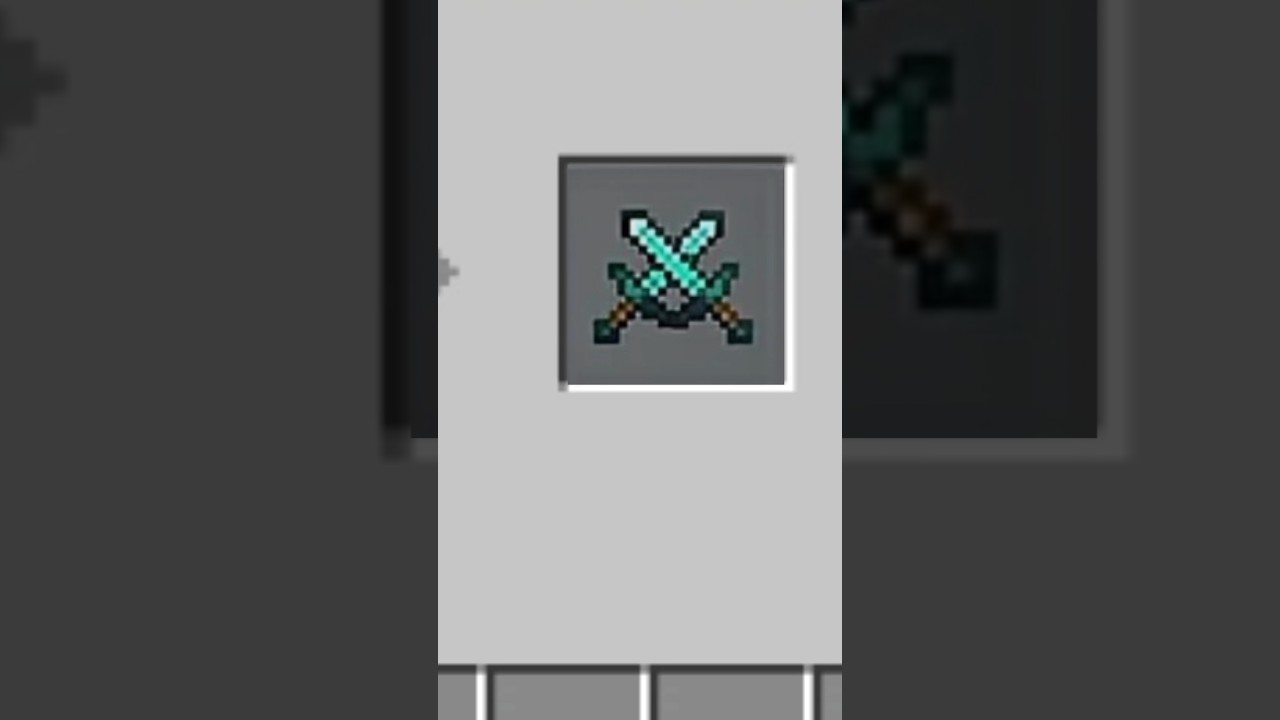 how to crafting a diamond sword moment #minecraft #mcpe #shorts