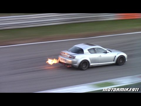 Monza Track Day 17/01/2016 - Subaru Impreza, RX-8 Flames, Focus RS & More