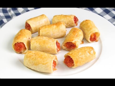 Aperitivos fáciles con Salchichas | Pigs in a blanket