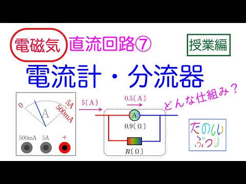 分流器について詳しく解説